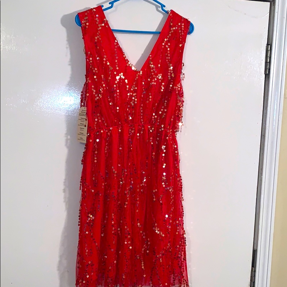 Red Party Dress